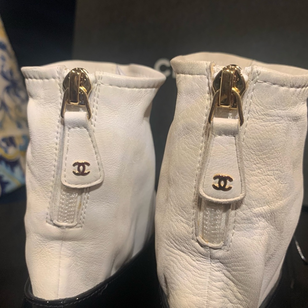 Chanel Mary Jane boots 2016 Collection G31467 Patent Leather New NIB Runway Show - Picture 9 of 16